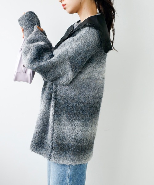 GeeRA(ジーラ)の「カットワーク刺しゅう付け衿(付け襟・レディース・ホワイト/オフホワイト/ブラック・FREE)」の22枚目の写真