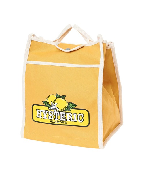 HYSTERIC GLAMOUR（ヒステリックグラマー）の「LEMON 2WAYトート（トートバッグ・レディース・ネイビー/イエロー/レッド・FREE）」の6枚目の写真