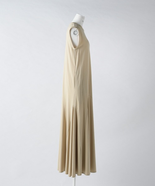 ENFOLD（エンフォルド）の「コンパクト天竺 ランダムフレアドレス  