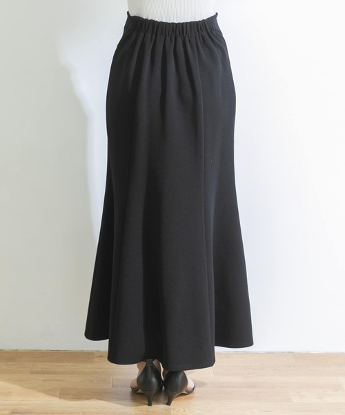 URBAN RESEARCH（アーバンリサーチ）の「カットマーメイドスカート（スカート・レディース・ブラック/グリーン系その他・FREE）」の14枚目の写真