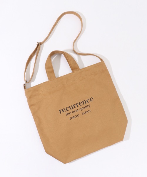 ikka(イッカ)の「2WAYキャンバストートバッグ(ショルダーバッグ・メンズ・ブラック/ネイビー/ブラウン/グレー/オフホワイト/オリーブ/オレンジ/ブルー/マスタード/ブルー系その他/ベージュ/セージグリーン・FREE)」の4枚目の写真