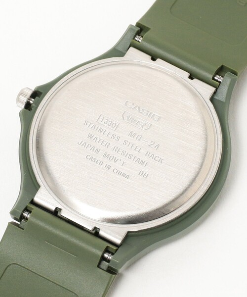 CASIO(カシオ)の「CASIO / MQ24 COLOR(ユニセックス)(アナログ腕時計・レディース・ネイビー/オリーブ/ブラウン系その他・ONE SIZE)」の14枚目の写真