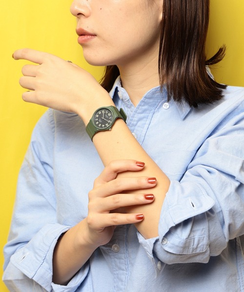 新品 CASIO Collection グリーンカラー デイトアナログモデル CASIO / MQ24 COLOR（アナログ腕時計）｜CASIO（カシオ）の