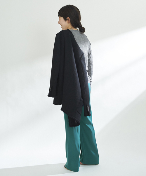 plage（プラージュ）の「《予約》washable straight パンツ（その他パンツ・レディース・グリーン系その他/ダークブルー/ホワイト・36/38/34）」の11枚目の写真