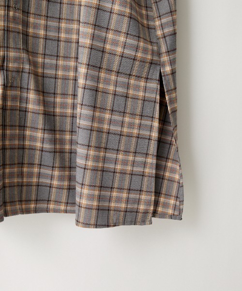 UNIVERSAL OVERALL（ユニバーサルオーバーオール）の「【LaLa Begin12・1月号掲載】[UNIVERSAL OVERALL/ユニバーサルオーバーオール] 別注 ロング丈シャツワンピース（ワンピース・レディース・ネイビー/グレー/インディゴブルー/ワンウォッシュ・F）」の20枚目の写真