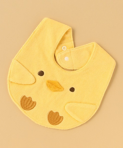 kladskap（クレードスコープ）の「アニマルスタイ（スタイ/よだれかけ・キッズ・ベージュ/クリーム/ネイビー/ライトグリーン・FREE）」の3枚目の写真