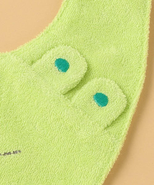 kladskap（クレードスコープ）の「アニマルスタイ（スタイ/よだれかけ・キッズ・ベージュ/クリーム/ネイビー/ライトグリーン・FREE）」の6枚目の写真