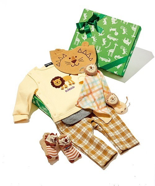 kladskap（クレードスコープ）の「アニマルスタイ（スタイ/よだれかけ・キッズ・ベージュ/クリーム/ネイビー/ライトグリーン・FREE）」の16枚目の写真