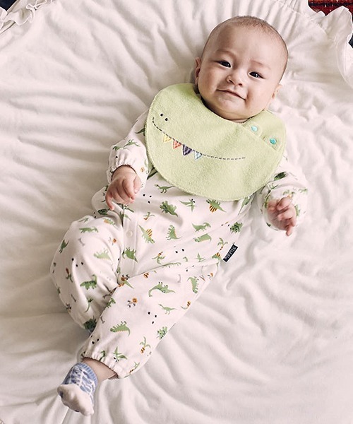 kladskap（クレードスコープ）の「アニマルスタイ（スタイ/よだれかけ・キッズ・ベージュ/クリーム/ネイビー/ライトグリーン・FREE）」の17枚目の写真