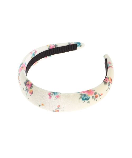 merry jenny（メリージェニー）の「floralベロアカチューシャ（カチューシャ・レディース・オフホワイト/ブラック・FREE）」の12枚目の写真