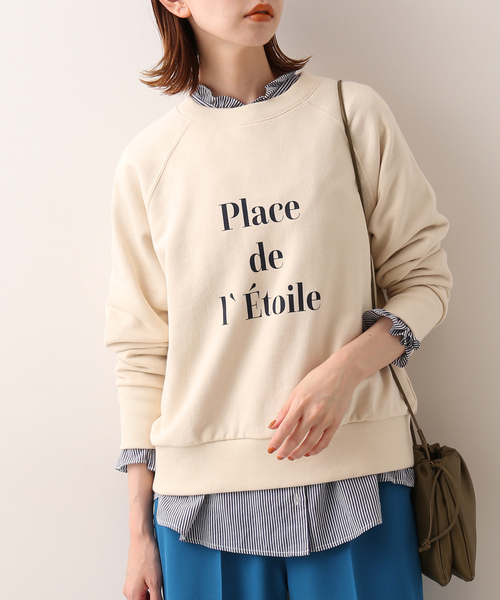 SLOBE IENA（スローブイエナ）の「Place de Etoileスウェット（スウェット・レディース・ナチュラル/ネイビー/パープル・FREE）」の14枚目の写真