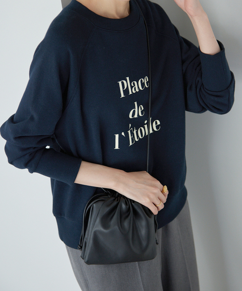 SLOBE IENA（スローブイエナ）の「Place de Etoileスウェット（スウェット・レディース・ナチュラル/ネイビー/パープル・FREE）」の18枚目の写真