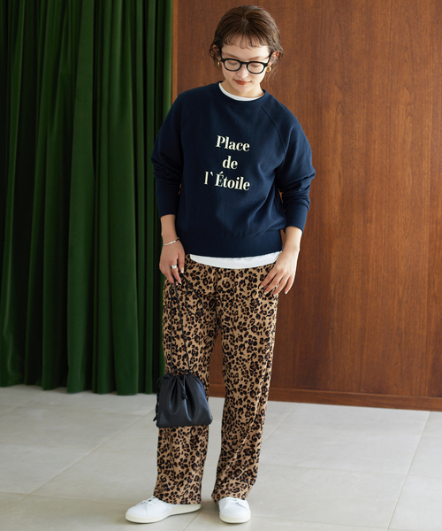 SLOBE IENA（スローブイエナ）の「Place de Etoileスウェット（スウェット・レディース・ナチュラル/ネイビー/パープル・FREE）」の19枚目の写真