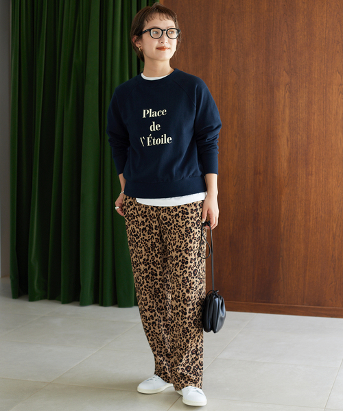 SLOBE IENA（スローブイエナ）の「Place de Etoileスウェット（スウェット・レディース・ナチュラル/ネイビー/パープル・FREE）」の20枚目の写真