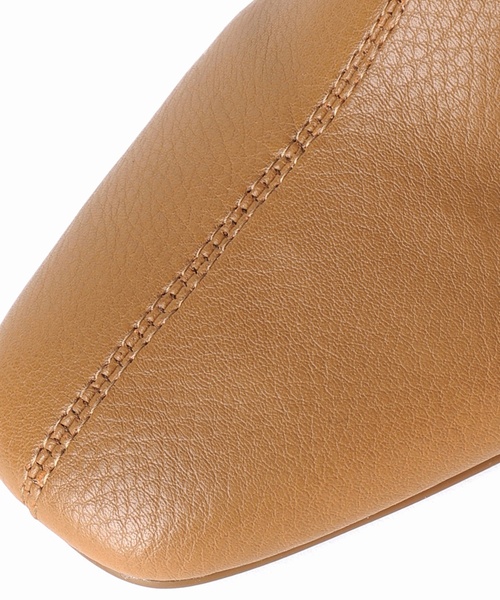 LE TALON(ルタロン)の「5cmスクエアフィットショートブーツ(ブーツ・レディース・ベージュ/キャメル/グリーン・MEDIUM/LARGE/SMALL/X-LARGE/X-SMALL)」の11枚目の写真