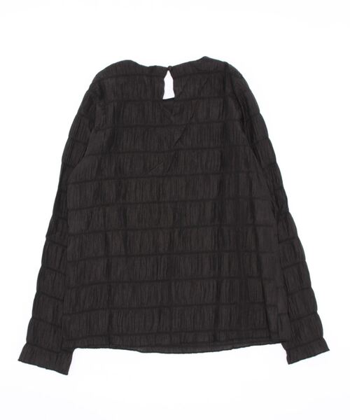 ADIRA（アディラ）の「フワフワプルオーバーブラウス（シャツ/ブラウス・レディース・ブラック/アイボリー・MEDIUM）」の9枚目の写真