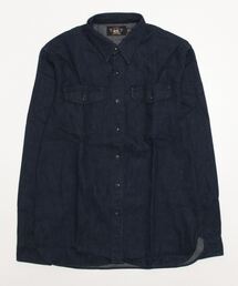 RRL（ダブル アール エル）の「インディゴ コットンリネン デニム