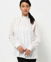 603 | 603 コットンハイネックブラウス(シャツ/ブラウス)