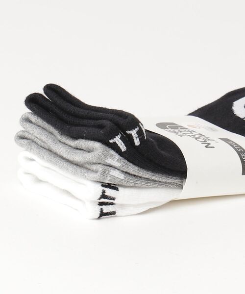 THE NORTH FACE(ザノースフェイス)の「【THE NORTH FACE】KIDS ANKLE 3P(ソックス/靴下・キッズ・その他1/その他2/その他3・LARGE/MEDIUM)」の4枚目の写真