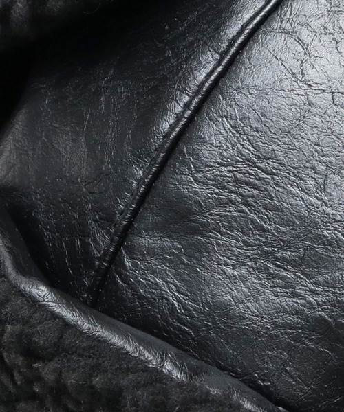 glabella（グラベラ）の「ヴィンテージ風 PU ボア アビエイターキャプ（キャップ・メンズ・ブラック系その他/ブラック系その他2・FREE）」の19枚目の写真