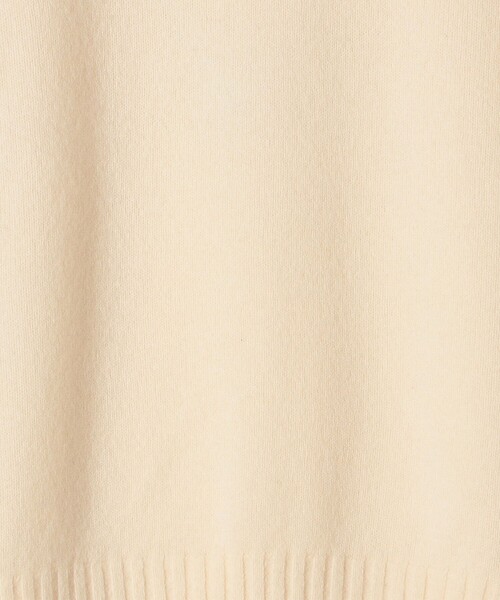 SHIPS（シップス）の「ウールカシミヤ クルーネック プルオーバー◆（ニット/セーター・レディース・オフホワイト/イエロー/オレンジ/ブルー/ダークグレー・38/36）」の7枚目の写真