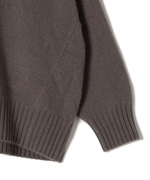 SHIPS（シップス）の「ウールカシミヤ クルーネック プルオーバー◆（ニット/セーター・レディース・オフホワイト/イエロー/オレンジ/ブルー/ダークグレー・38/36）」の10枚目の写真