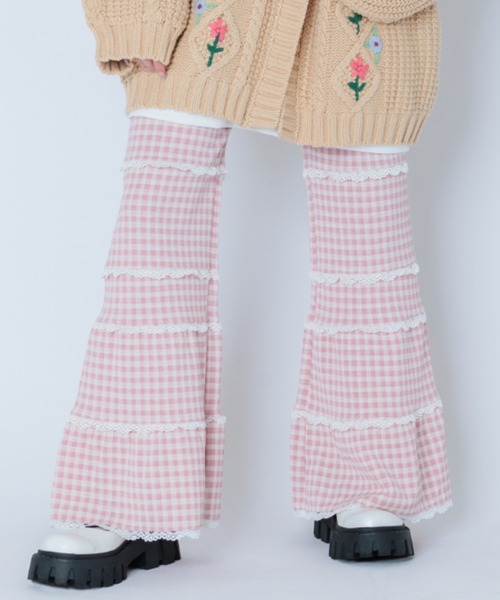 新品Candy Stripper GINGHAM CHECK FLARE パンツ Candy Stripper（キャンディストリッパー）の「GINGHAM CHECK