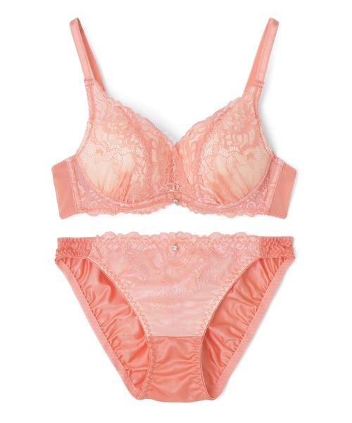 ちこまる商店【新品】レースデザイン ブラジャー 　3枚セット northerly bra フィットシリーズ 谷間メイク】 カシュクール