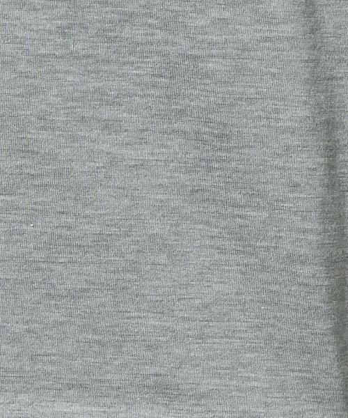 Calvin Klein（カルバン・クライン）の「シルクコットン天竺 クルーネックカットソー（Tシャツ/カットソー・メンズ・ライトグレー系/ブラック系/ネイビー系/ホワイト系・MEDIUM/X-LARGE/LARGE/SMALL）」の5枚目の写真