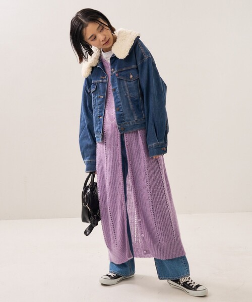 LEVI'S/リーバイス WARM BABY BUBBLE TRUCKER/ウォームベビーバブル