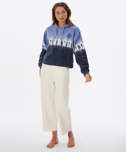 rip curl(リップカール)の「【RIPCURL(リップカール)】TIE DYE HOODIE レディース プルオーバーパーカー フーディー タイダイ(パーカー・レディース・ピンク系その他/ブルー・MEDIUM/SMALL/X-SMALL)」の5枚目の写真