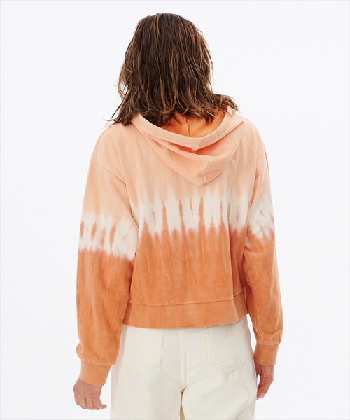 rip curl(リップカール)の「【RIPCURL(リップカール)】TIE DYE HOODIE レディース プルオーバーパーカー フーディー タイダイ(パーカー・レディース・ピンク系その他/ブルー・MEDIUM/SMALL/X-SMALL)」の8枚目の写真