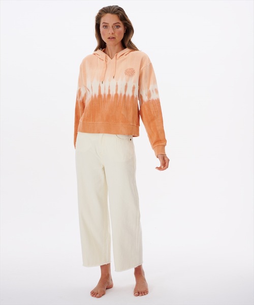 rip curl(リップカール)の「【RIPCURL(リップカール)】TIE DYE HOODIE レディース プルオーバーパーカー フーディー タイダイ(パーカー・レディース・ピンク系その他/ブルー・MEDIUM/SMALL/X-SMALL)」の9枚目の写真