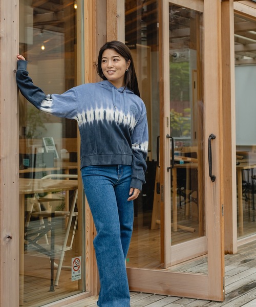 rip curl(リップカール)の「【RIPCURL(リップカール)】TIE DYE HOODIE レディース プルオーバーパーカー フーディー タイダイ(パーカー・レディース・ピンク系その他/ブルー・MEDIUM/SMALL/X-SMALL)」の15枚目の写真