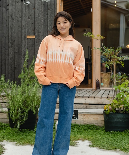 rip curl(リップカール)の「【RIPCURL(リップカール)】TIE DYE HOODIE レディース プルオーバーパーカー フーディー タイダイ(パーカー・レディース・ピンク系その他/ブルー・MEDIUM/SMALL/X-SMALL)」の12枚目の写真