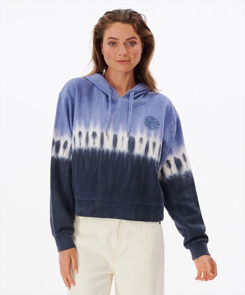 rip curl(リップカール)の「【RIPCURL(リップカール)】TIE DYE HOODIE レディース プルオーバーパーカー フーディー タイダイ(パーカー・レディース・ピンク系その他/ブルー・MEDIUM/SMALL/X-SMALL)」の14枚目の写真