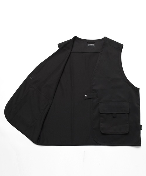 GLAZOS(グラソス)の「ポリツイルフィッシャーマンベスト(ベスト・キッズ・ネイビー/ベージュ/ブラック・L/M)」の11枚目の写真