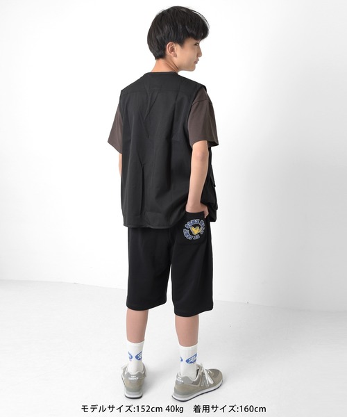 GLAZOS(グラソス)の「ポリツイルフィッシャーマンベスト(ベスト・キッズ・ネイビー/ベージュ/ブラック・L/M)」の21枚目の写真