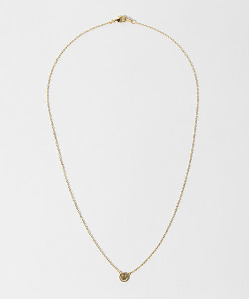 Ray BEAMS（レイビームス）の「Medley / ゴールド スマイル ネックレス（ネックレス・レディース・ゴールド・ONE SIZE）」の6枚目の写真