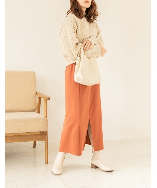 SEA PUNCH SLIT SKIRT ポンチスリットスカート