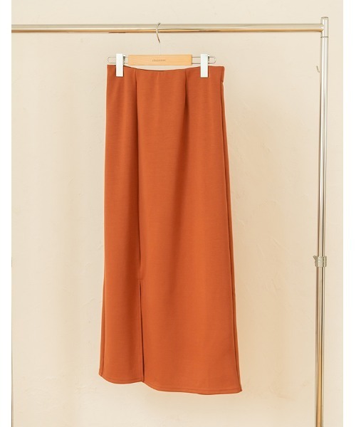 chocomee(チョコミー)の「punch slit skirt/ポンチスリットスカート(スカート・レディース・オレンジ系その他/アイボリー/ブラック・FREE)」の13枚目の写真