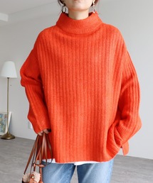 reca | ハイネックスリットニット(ニット/セーター)