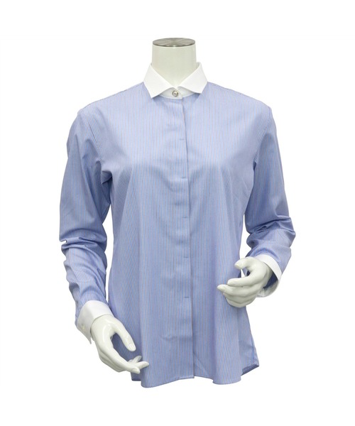 新品・未使用⭐︎Irene アイレネ ドッキングシャツ アイレネ - IRENE | Embroidery JQD Stripe Shirt-Light