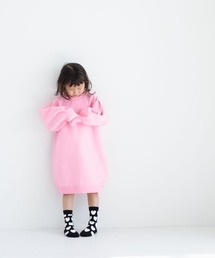 ニットパフミニワンピース　177366