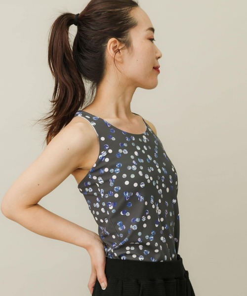 URBAN RESEARCH Sonny Label（アーバンリサーチサニーレーベル）の「SLAB Polka Dot Tanktop（タンクトップ・レディース・グレー系その他/ブラウン系その他・SMALL/MEDIUM）」の16枚目の写真