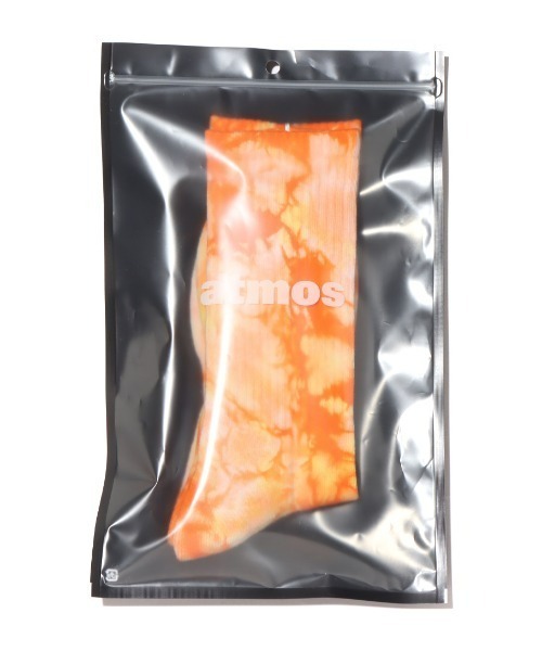 atmos pink(アトモスピンク)の「atmos TIE DYE RIBBED SOCKS / アトモス タイダイ リブ ソックス(ソックス/靴下・メンズ・ブルー/イエロー・26-28cm)」の9枚目の写真