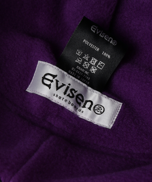 Evisen Skateboards(エビセンスケートボード)の「【EVISEN / エビセン】FLEECE FLIGHT CAP(ニットキャップ/ビーニー・メンズ・ブラック/パープル・FREE)」の14枚目の写真