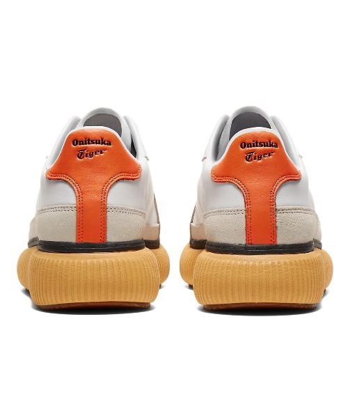 Onitsuka Tiger（オニツカタイガー）の「ローカットスニーカー（スニーカー・レディース・ホワイト×グリーン・27.5）」の3枚目の写真