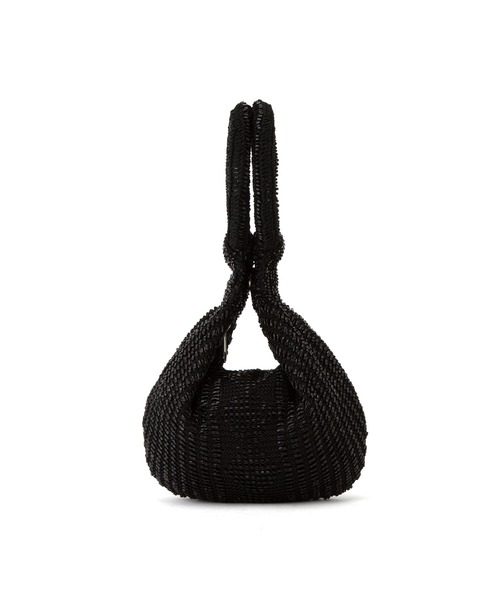 ADAM ET ROPE'(アダムエロペ)の「【ANAN'S】CROCHET CUTDANA MODERN LOOP BAG(ショルダーバッグ・レディース・ブラック/シルバー・FREE)」の7枚目の写真