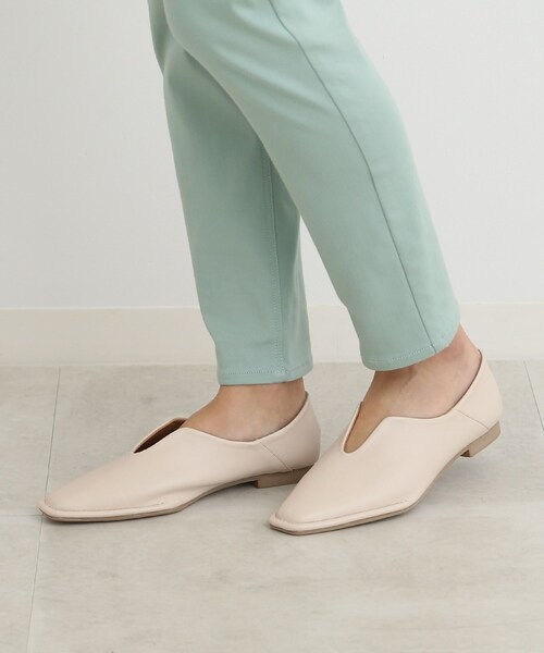 SHOO・LA・RUE（シューラルー）の「◆コバステッチ ローヒール パンプス（パンプス・レディース・レモンイエロー/アイボリー・35/45）」の10枚目の写真